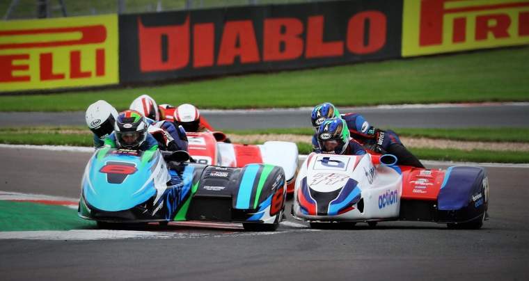 Emmanuelle Clement, Championnat du Monde side-car,  Angleterre les 3 et 4 Juillet