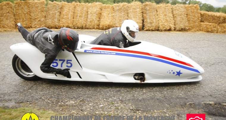 Podium pour le Team SIDE CAR #575, course de côte de Chanaz, 9 et 10 juin 2019