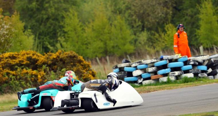 Emmanuelle CLEMENT,  East Fortune F2 au championnat écossais, les 25 et 26 avril