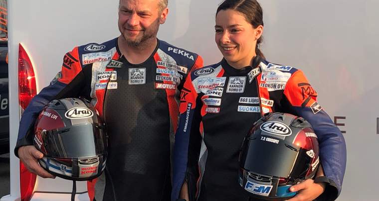 Championnat FSBK Allemand à Lausitzring, 12 et 13 Septembre 2020, Emmanuelle CLEMENT