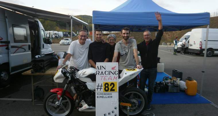 Podium pour l’Ain Racing Team,  Finale du Championnat France 25 Power endurance, Ales, 15 octobre 2019