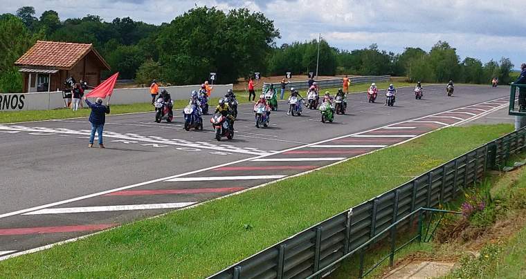 Louis PECHOUX, 3ème manche du championnat de France VMA Superbike 750/1100, à PAU  les 31 juillet et 1er Aout 2021