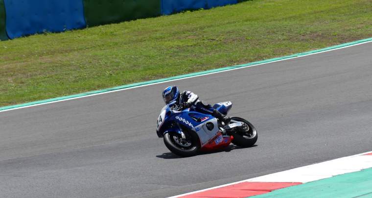 Louis Pechoux, VMA SBK 750/1100, à Magny course les 3 et 4 juillet