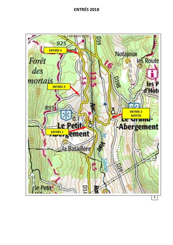 Informations pratiques sur la 10ème édition de la course de côte de ce week-end au Petit Abergement