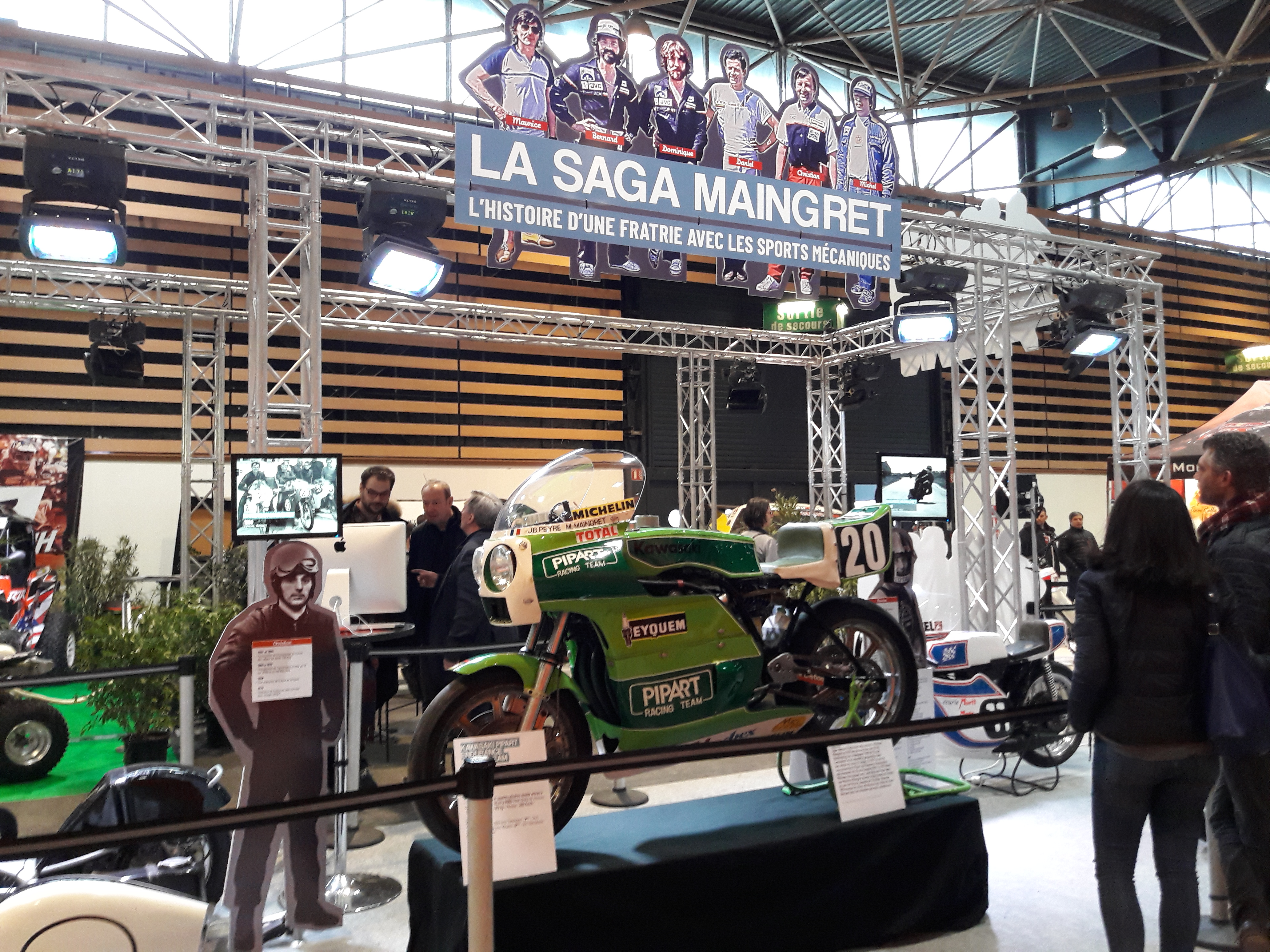 25<sup>e</sup> Salon de la moto, Lyon 2,3,4 Mars 2018