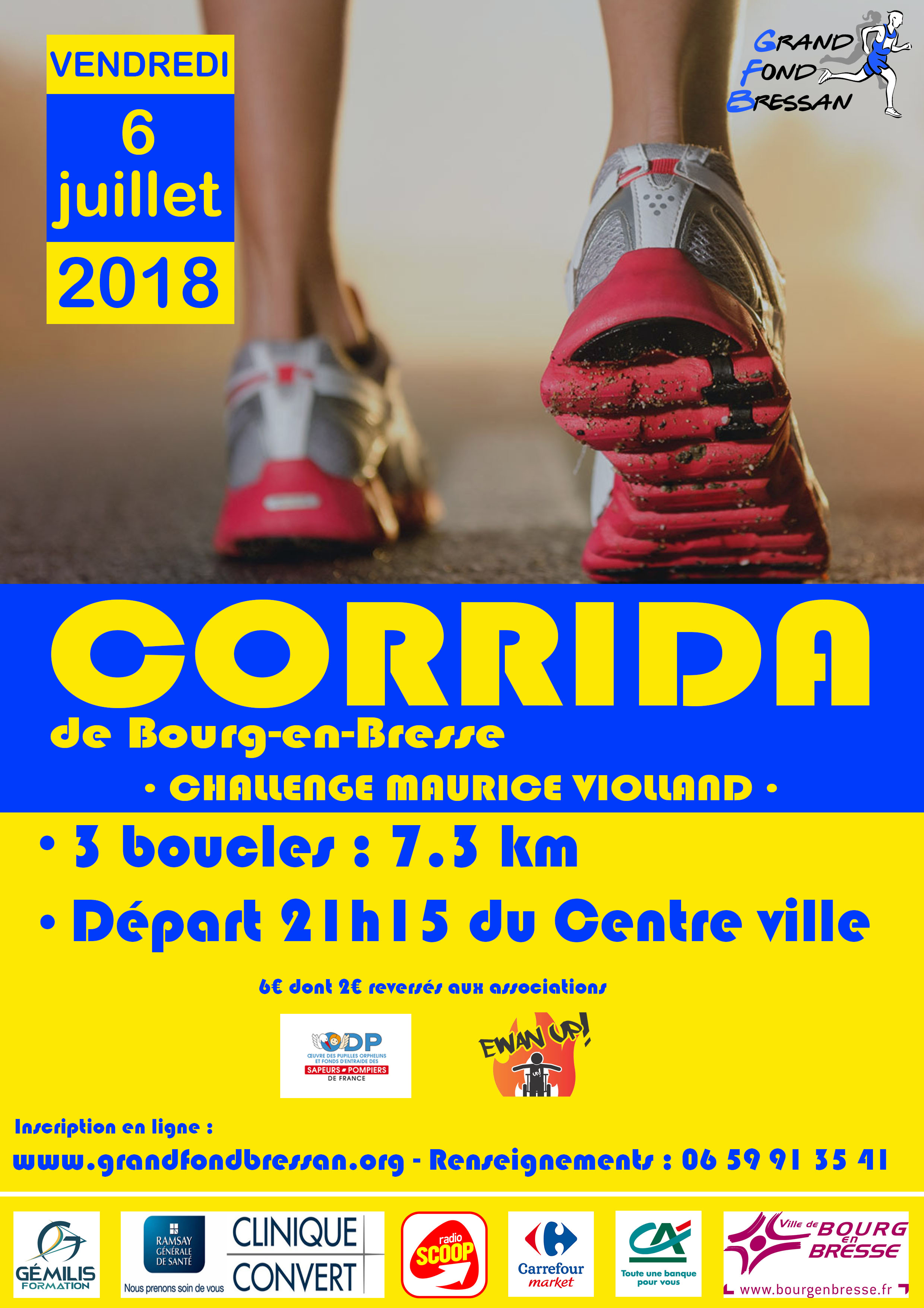 Corrida Maurice Violland, Vendredi 6 Juillet 2018