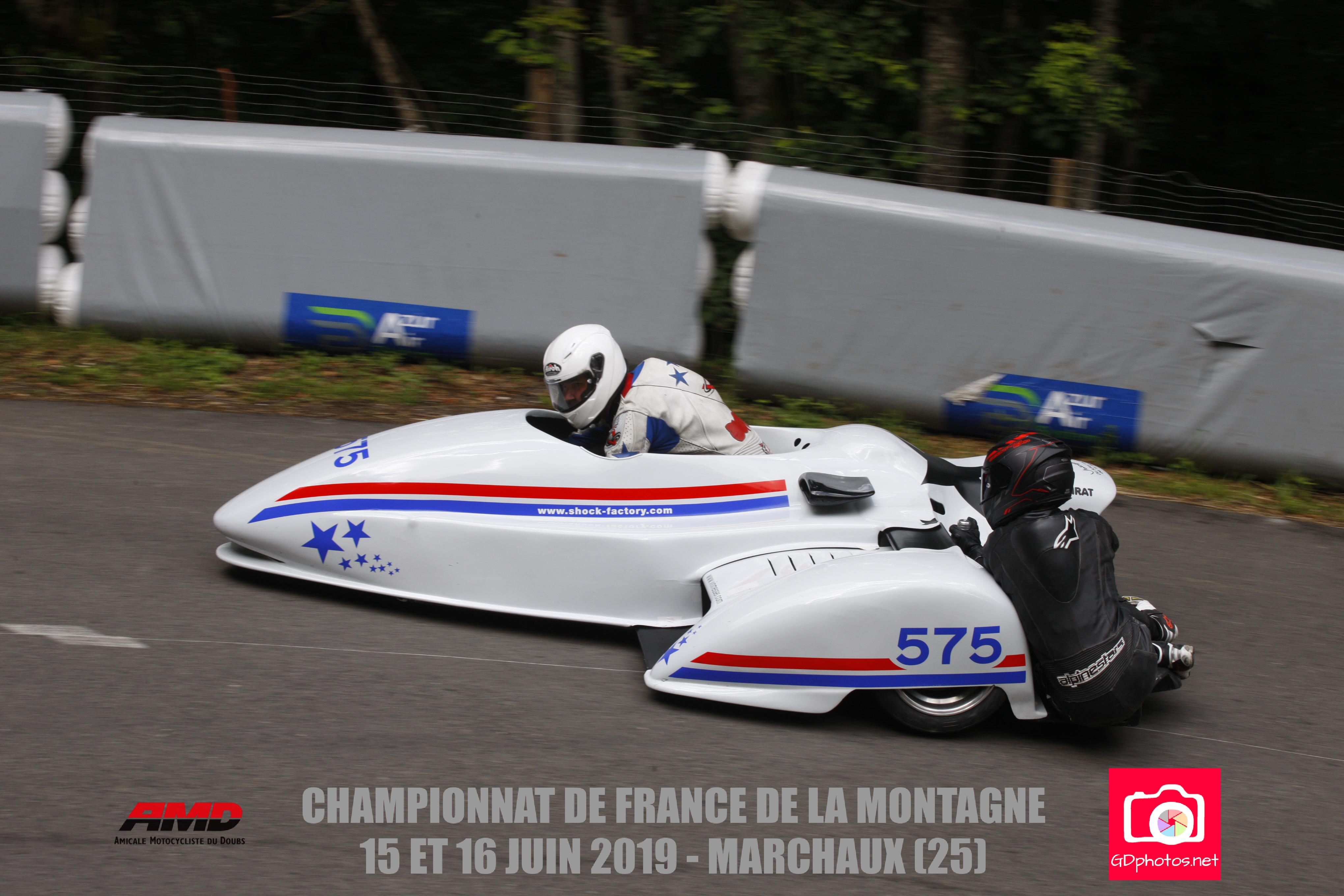 Team Side Car # 575, course de côte de Marchaux, 15 et 16 juin