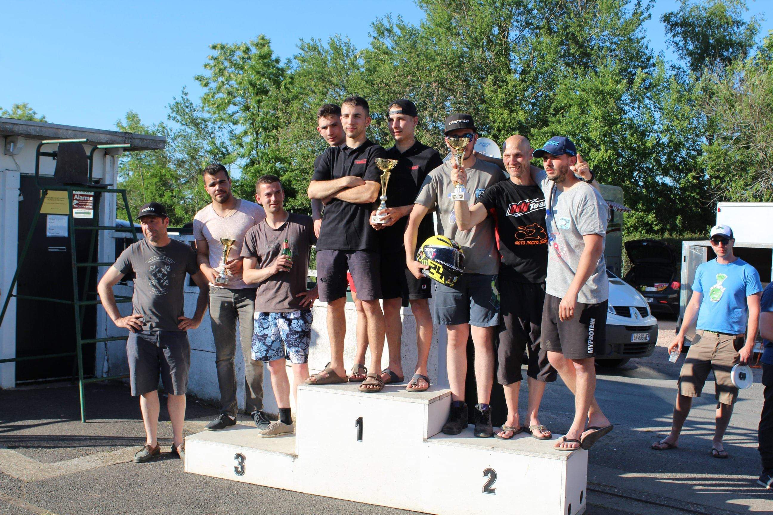 Team Raffin Moto, 25 power, 5 <sup>e</sup> manche du Championnat de France, 1 et 2 juin, Le Creusot