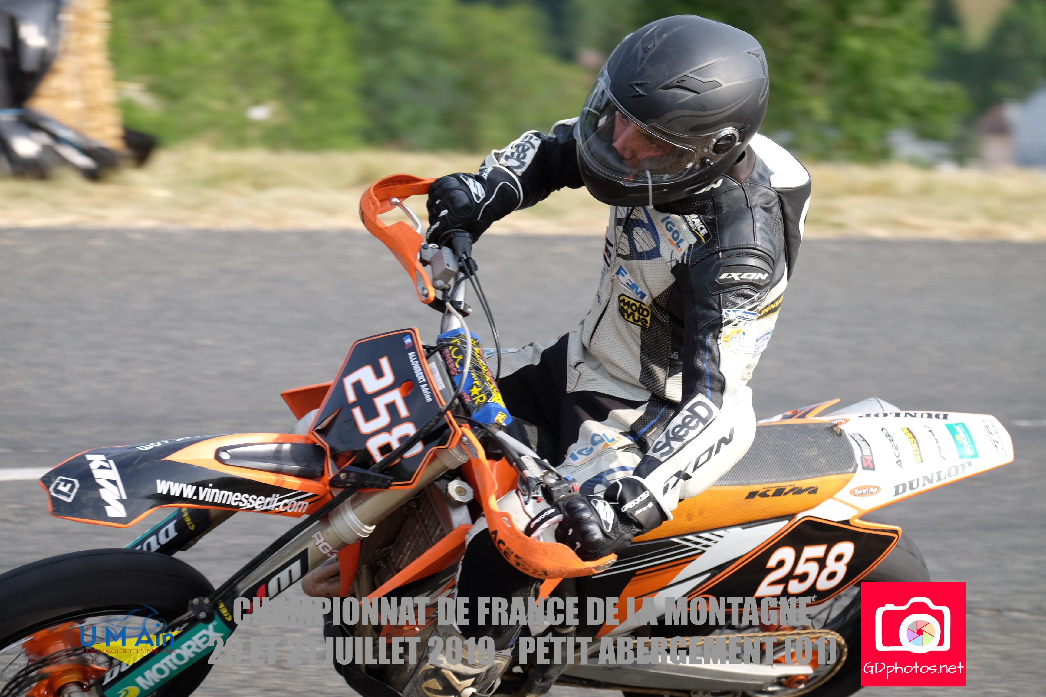 Team MB Racing, course du Petit Abergement, 20 et 21 juillet 2019