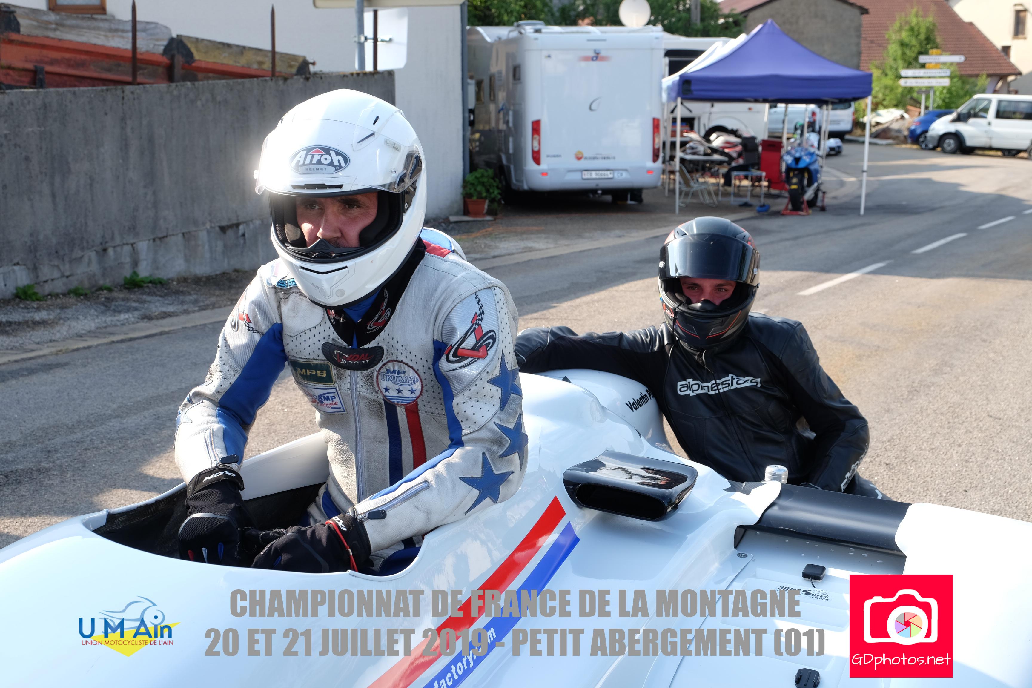 Team Side Car # 575, course de côte du Petit Abergement, 20 et 21 juillet 2019