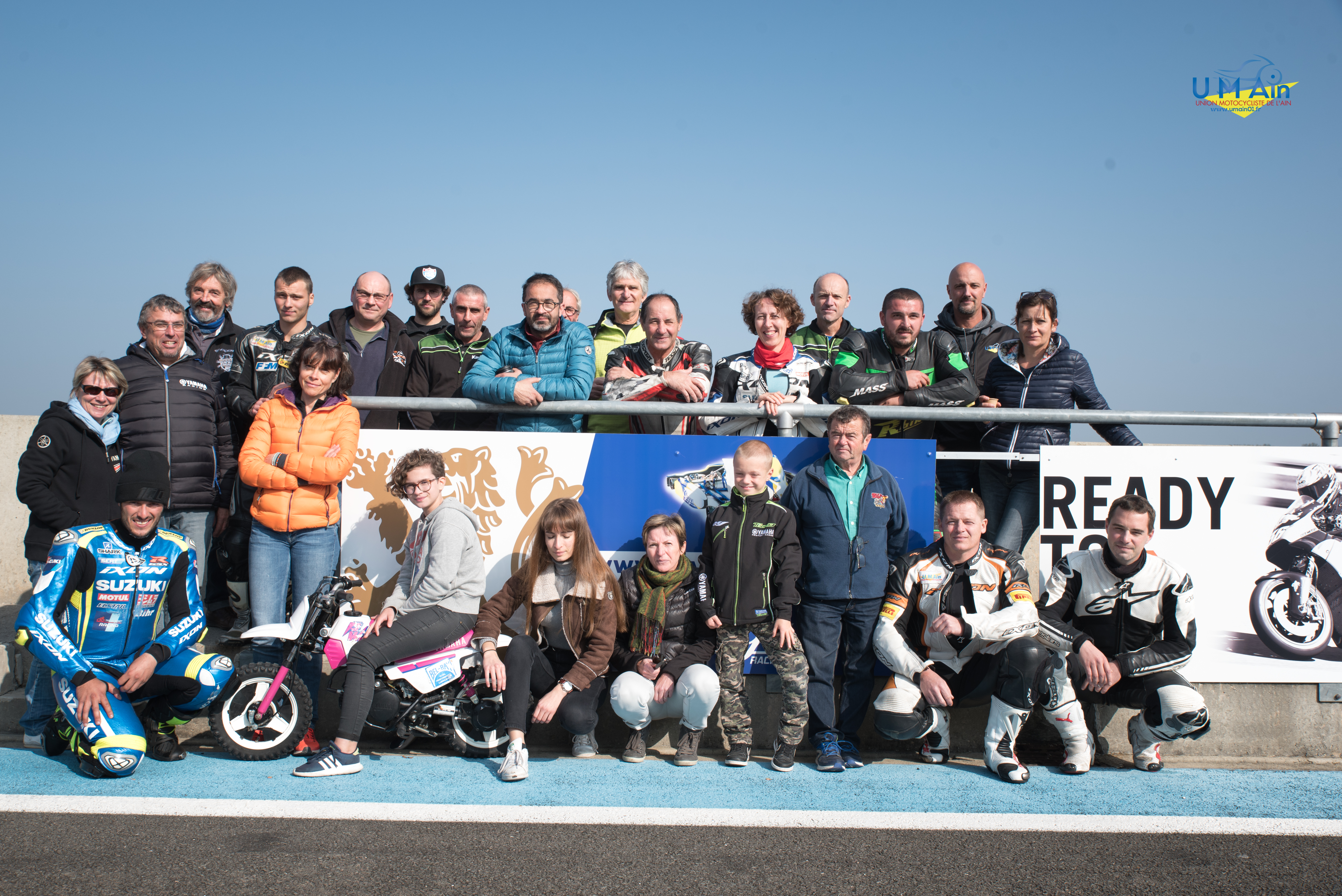 Journée de fédération adhérents, sympathisants de l’UMAin, Circuit de Bresse, 19 octobre 2019