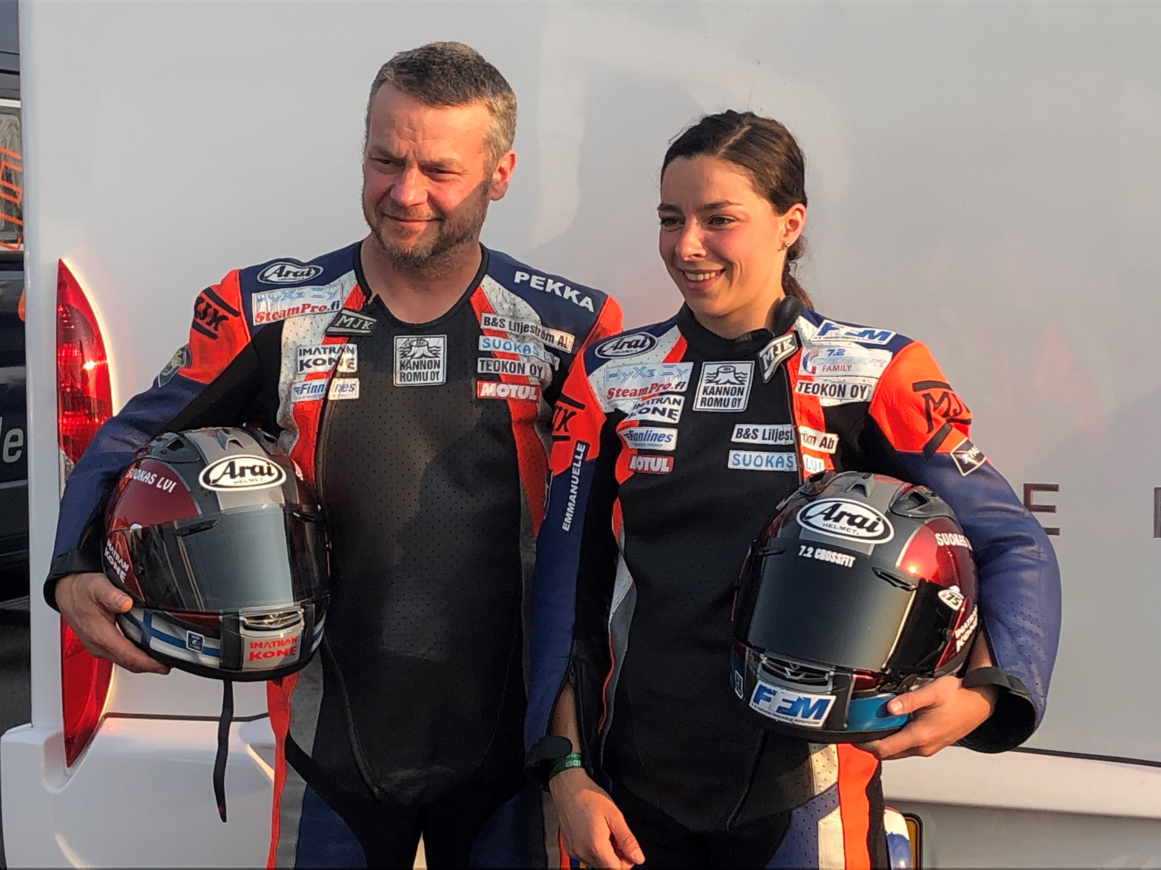 Championnat FSBK Allemand à Lausitzring, 12 et 13 Septembre 2020, Emmanuelle CLEMENT