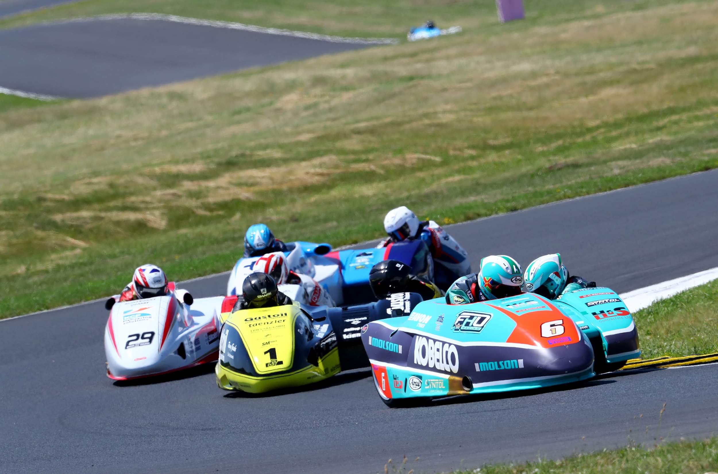 Championnat du monde side-car, en Hongrie, pour Emmanuelle CLEMENT les 18 et 19 Juin 2022