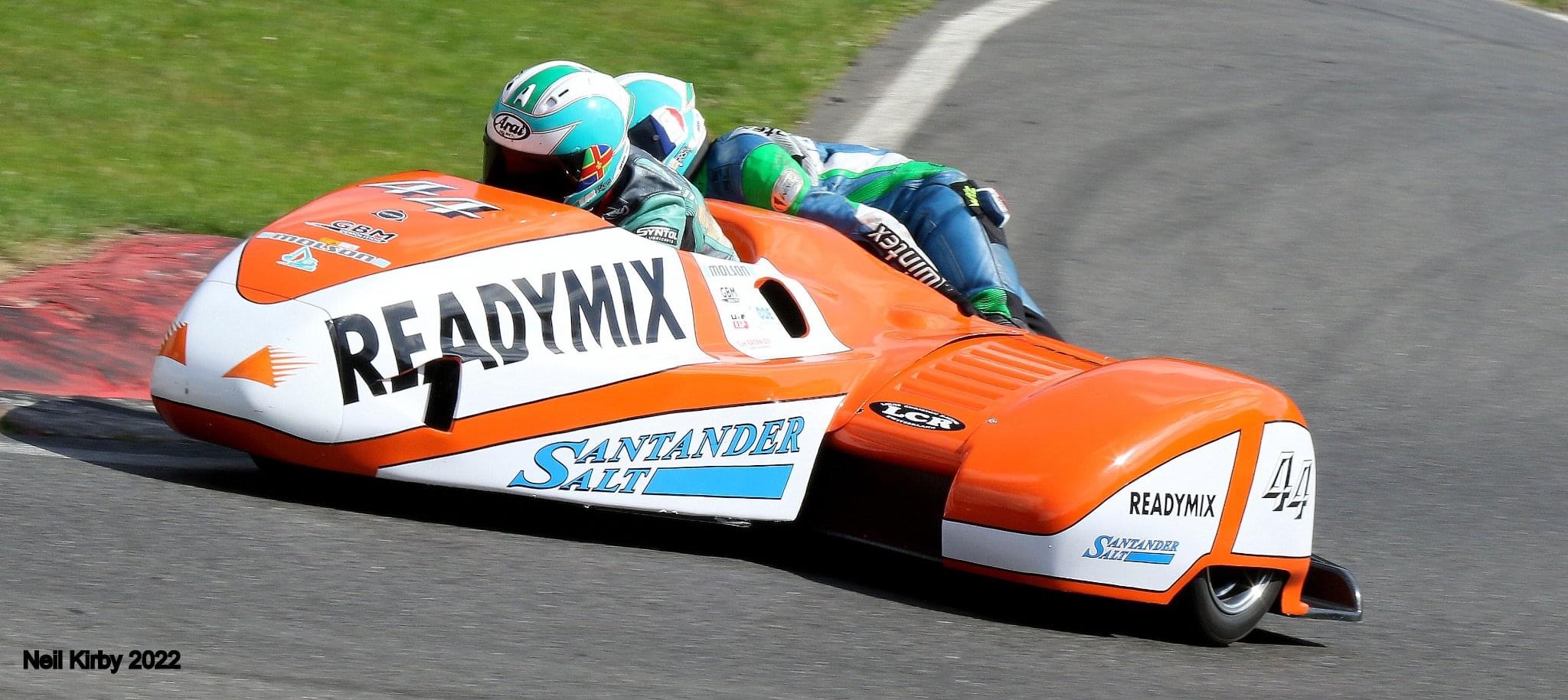 Emmanuelle Clement, Side car, 4ème manche du British SuperBike à Cadwell Park les 6 et 7 août 2022