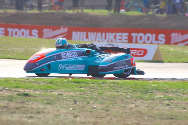 Emmanuelle CLEMENT, Side car, 7ème manche du British SuperBike, les 17 et 18 Septembre