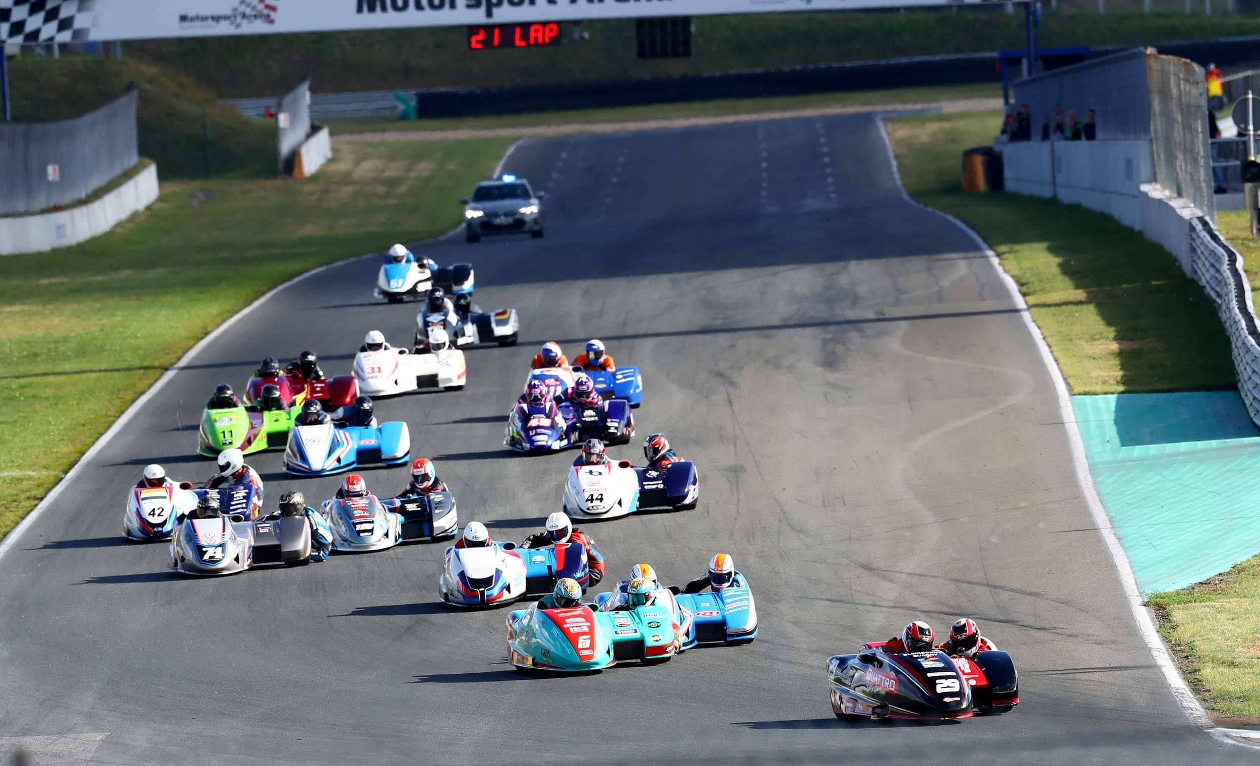 Emmanuelle CLEMENT, Oschersleben, Championnat du Monde Side Car, 7 et 8 Octobre