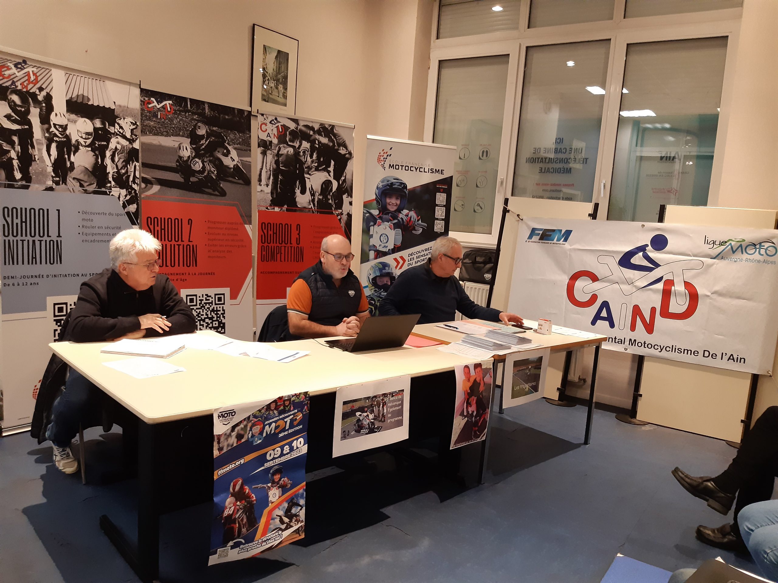 Assemblée Générale du Comité Motocycliste du Département de l’Ain, 2 Février