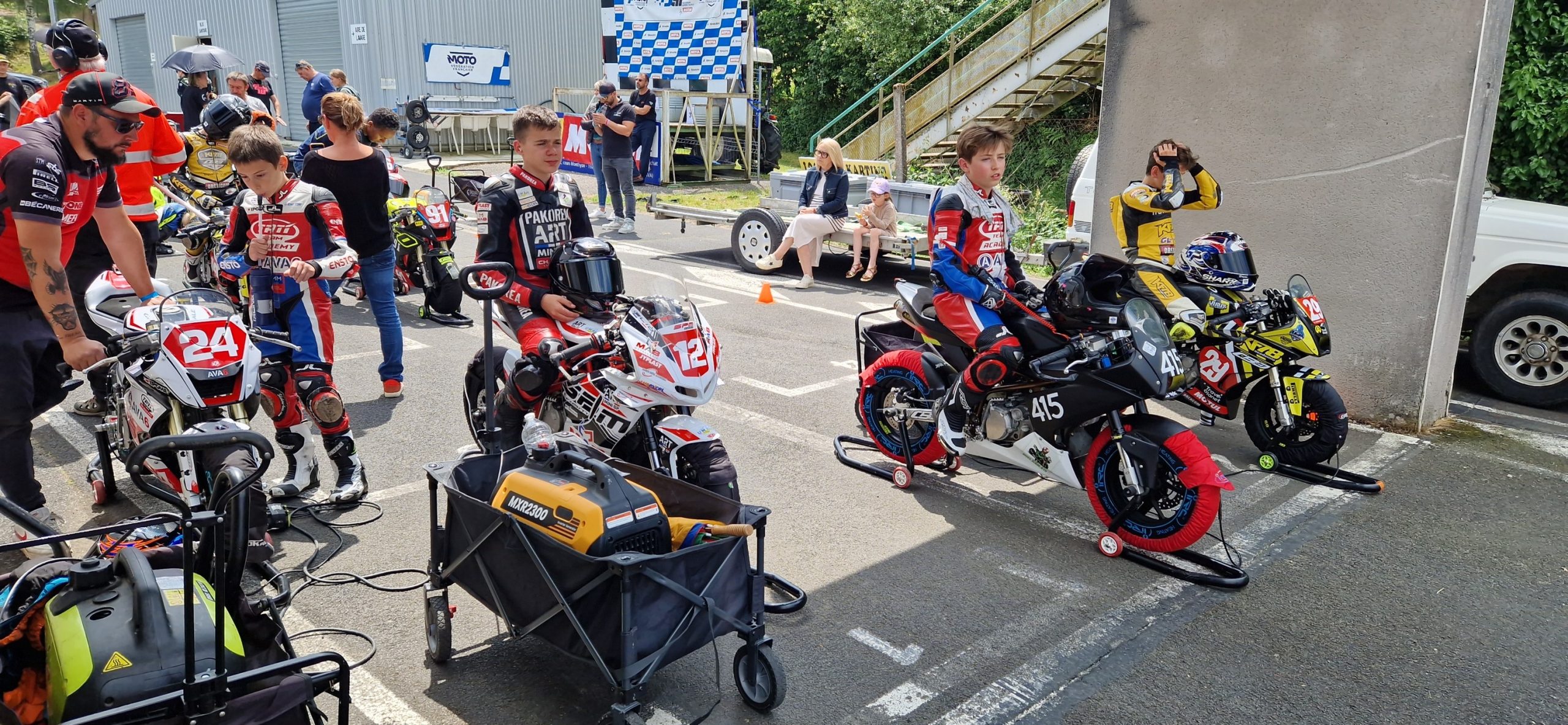 Elio Gérard, Championnat de Ligue Mini OGP 160, 7 et 8 Juin à PERS