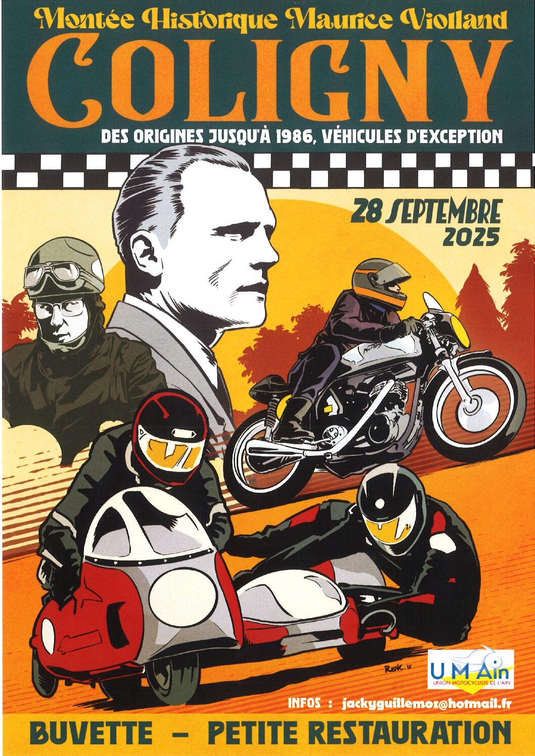 Affiche de la montée historique Maurice Violland