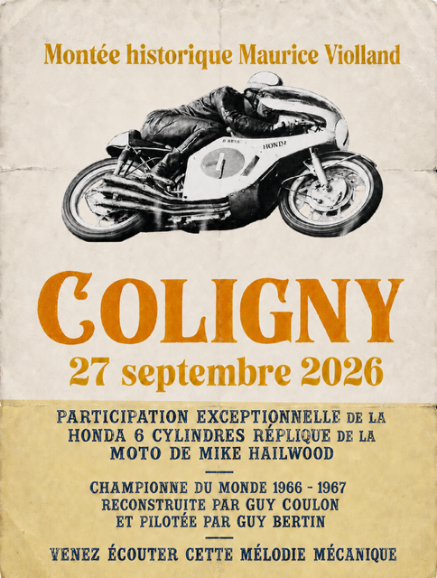 19ème édition de la Montée Historique de Coligny, 26 et 27 Septembre 2026